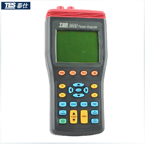 台湾泰仕三相电力分析仪TES-3600(RS232)